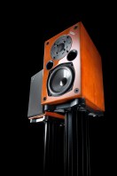Enceinte ACOUSTIC ENERGY AE1 CLASSIC cerisier laqué / AUDIO HARMONIA Bordeaux