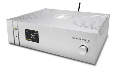 Ampli et lecteur réseau GOLD NOTE IS-1000 face / AUDIO HARMONIA Bordeaux