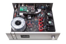 Ampli et lecteur réseau GOLD NOTE IS-1000 dessus ouvert / AUDIO HARMONIA Bordeaux