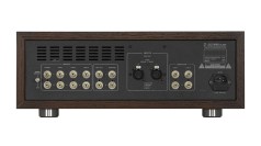 Préampli LUXMAN CL-38uC arrière / AUDIO HARMONIA Bordeaux