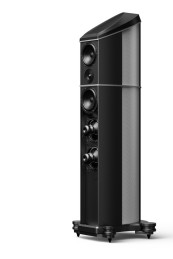 Enceinte WILSON BENESCH RESOLUTION 3ZERO Carbone Silverstone Silver / AUDIO HARMONIA Bordeaux