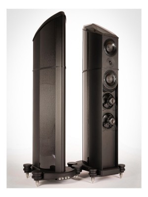 Enceinte WILSON BENESCH ACT RESOLUTION 3ZERO Black paire / AUDIO HARMONIA Bordeaux