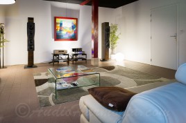 Salle 42 - ACCUPHASE DP-550 / VAC SIGMA 160i / DYNAUDIO C4 PLATINUM - Portes ouvertes AUDIO HARMONIA Mai 2016